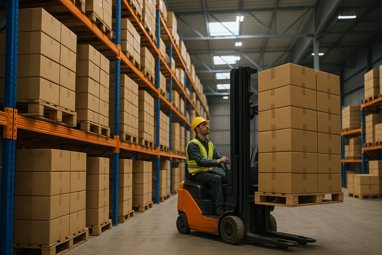 Transport von Trockenware Wien